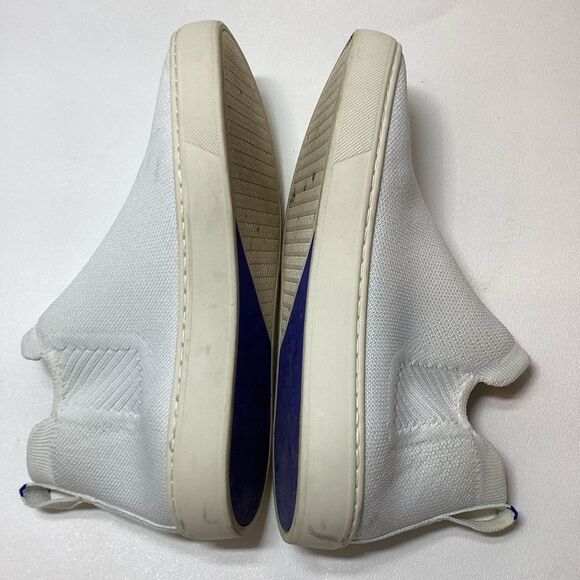 Rothy’s Chelsea Bright White Ankle Sneaker Boots 7.5 - Picture 6 of 14